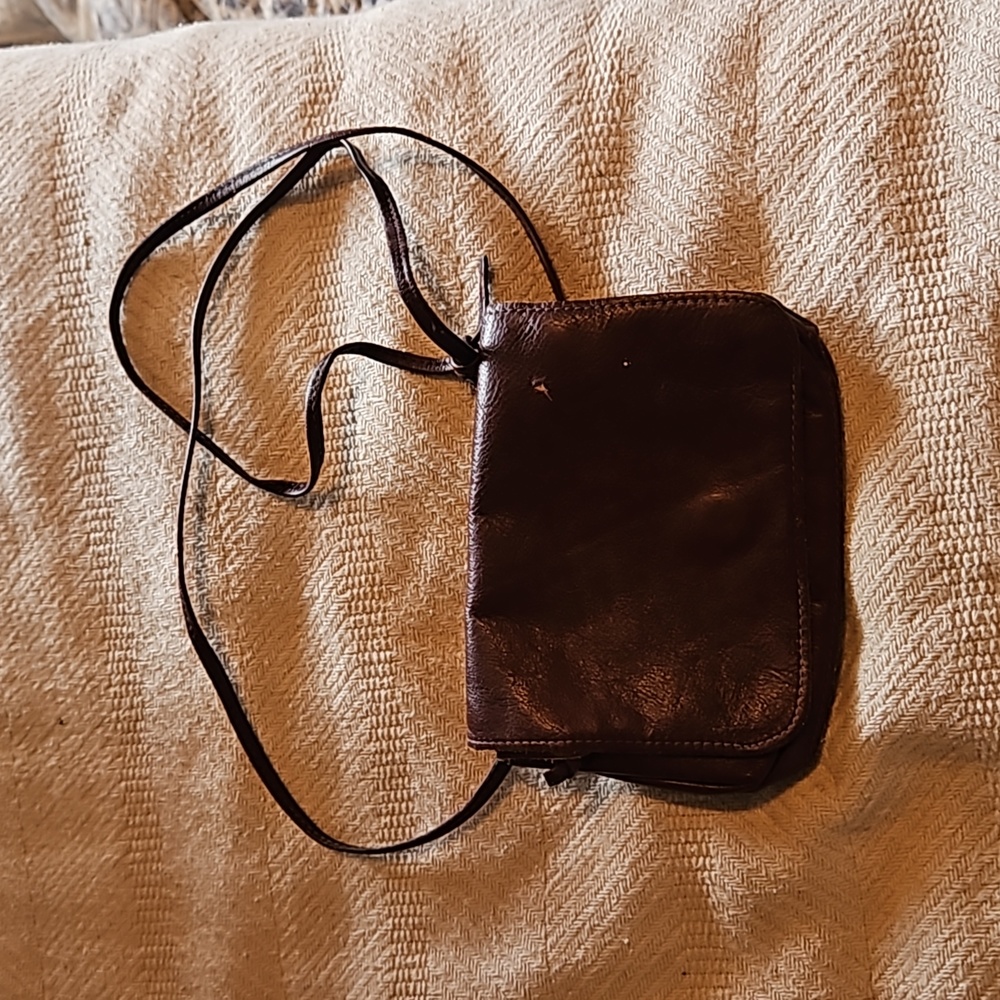 Small leather purse
